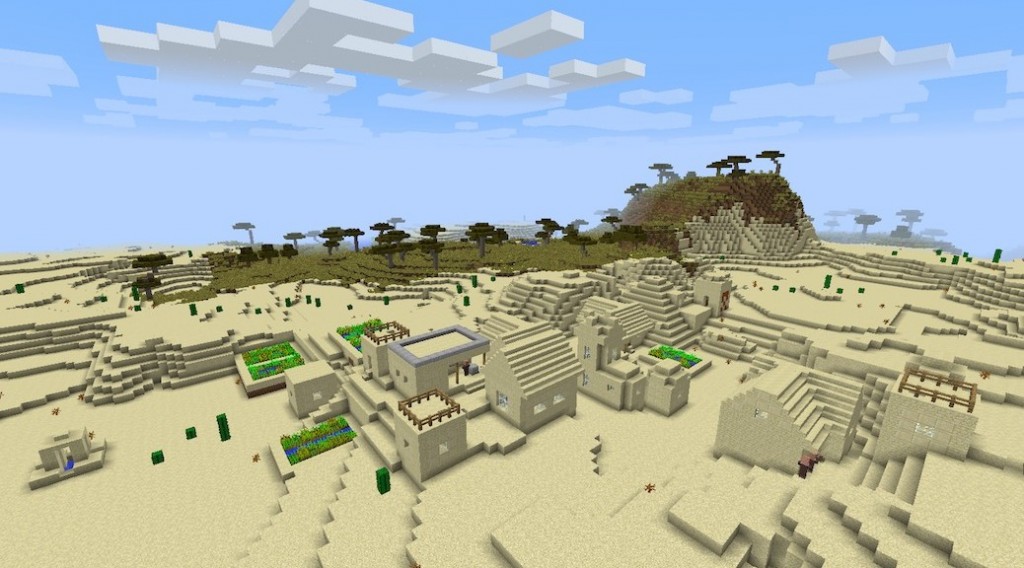 minecraft-seed-village