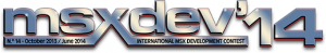 Logo edició 2014 de la MSXDev