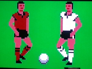 International Soccer(c64) - pantalla d' opcions